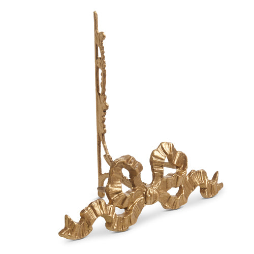 Gold Bow Easel, Feathered Farmhouse
