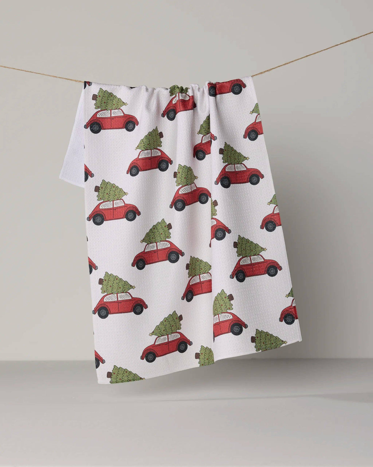 Merry Miles Tea Towel, Feathered Farmhouse