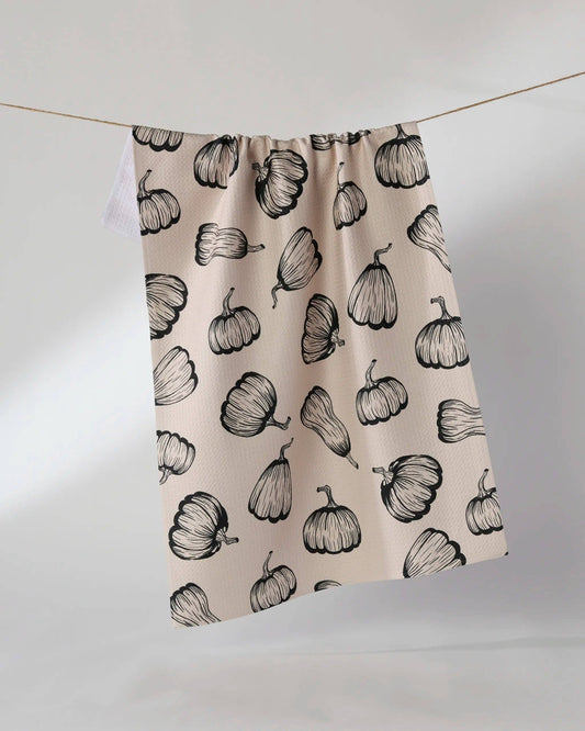 Hollow Season Tea Towel, Feathered Farmhouse