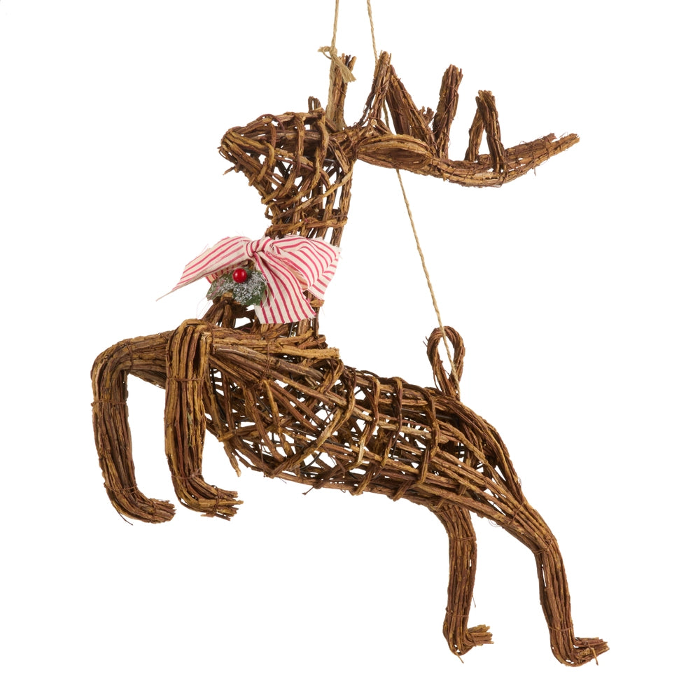 Leaping Vine Deer, Feathered Farmhouse