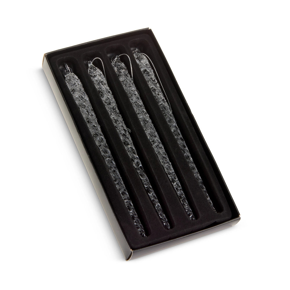 Box of Icicle Ornaments, Feathered Farmhouse