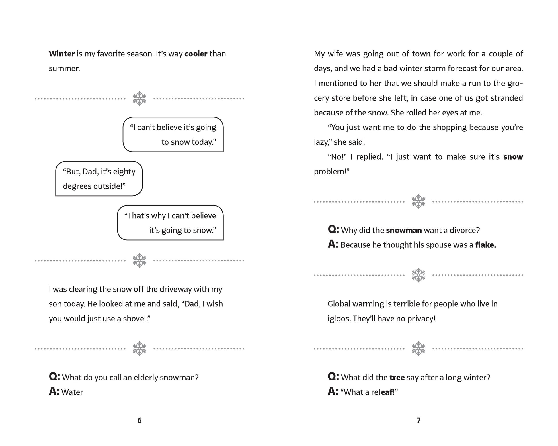 Dad Jokes Holiday Edition, Feathered Farmhouse