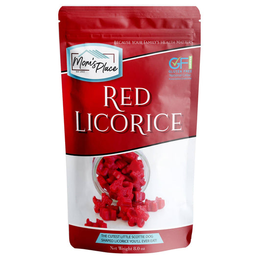 Gluten-Free Red Licorice, Feathered Farmhouse