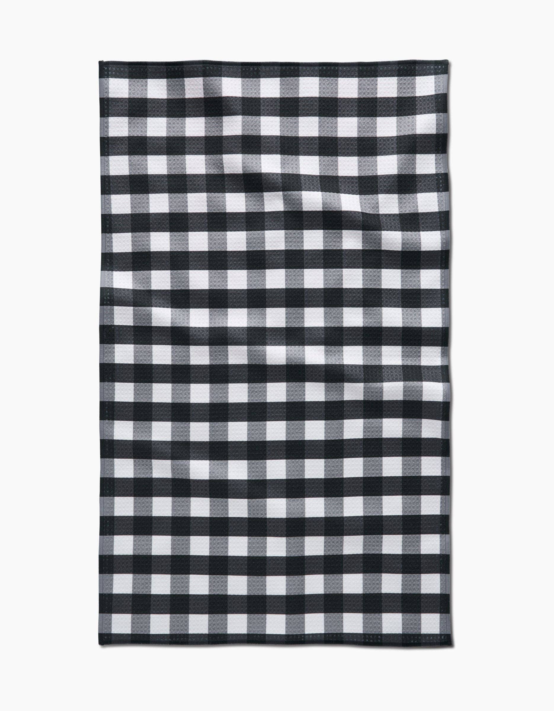 Midnight Flannel Tea Towel, Feathered Farmhouse