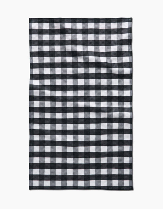 Midnight Flannel Tea Towel, Feathered Farmhouse
