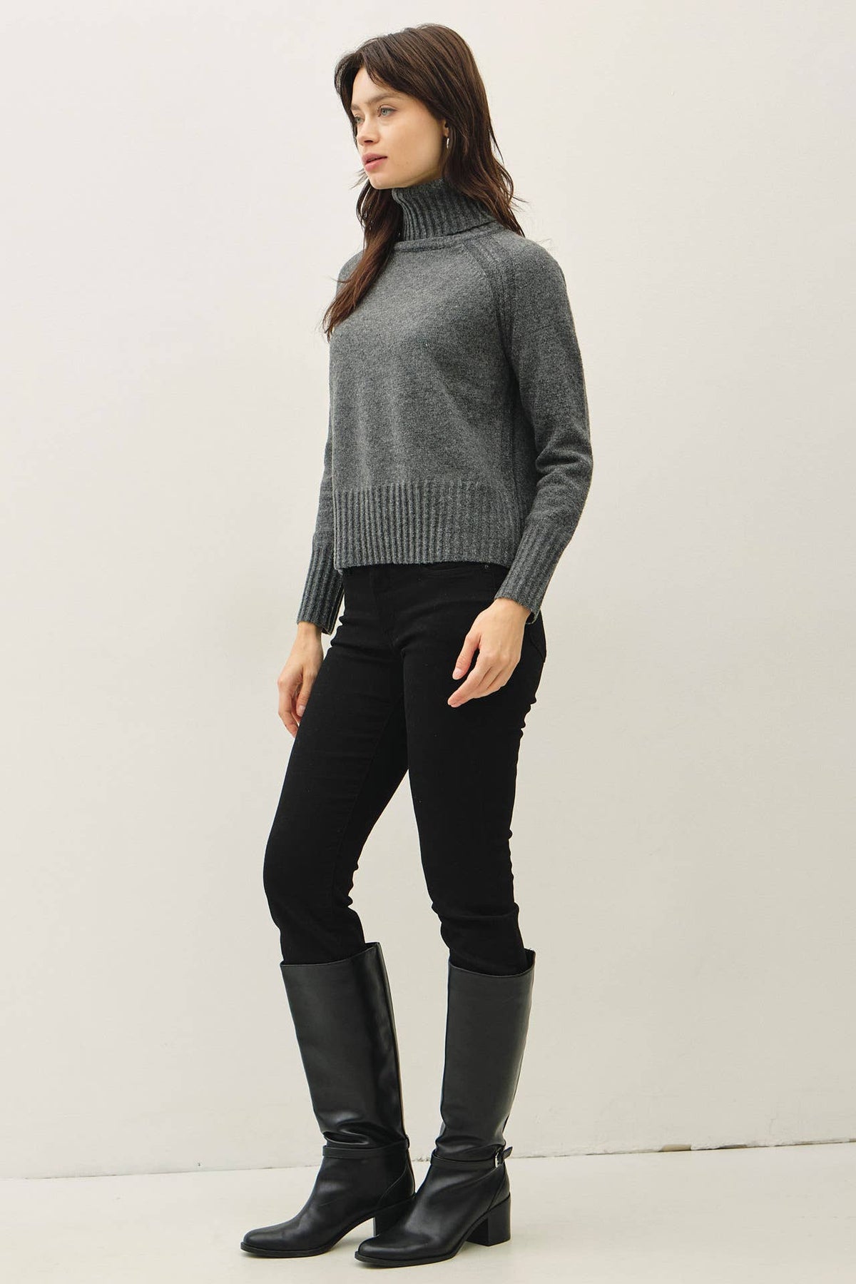 Daphne Turtleneck Sweater, The Feathered Farmhouse