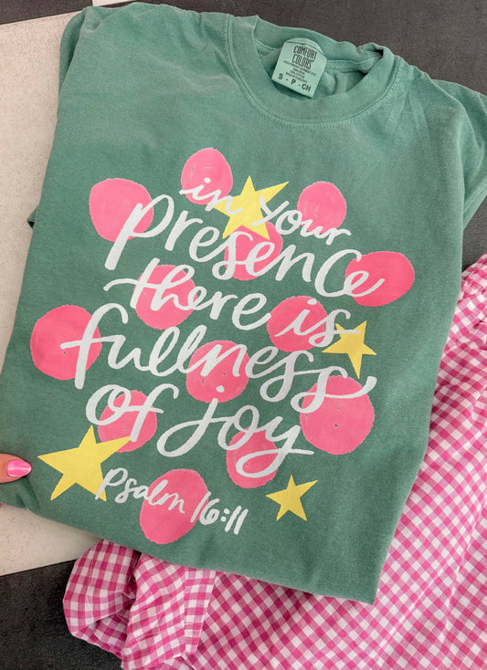 Fullness of Joy Tee, Feathered Farmhouse