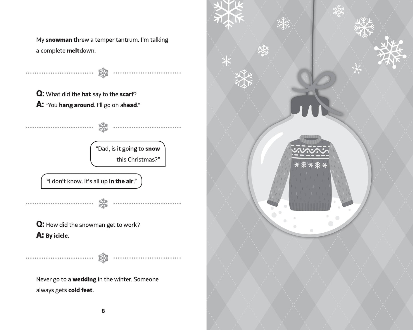 Dad Jokes Holiday Edition, Feathered Farmhouse