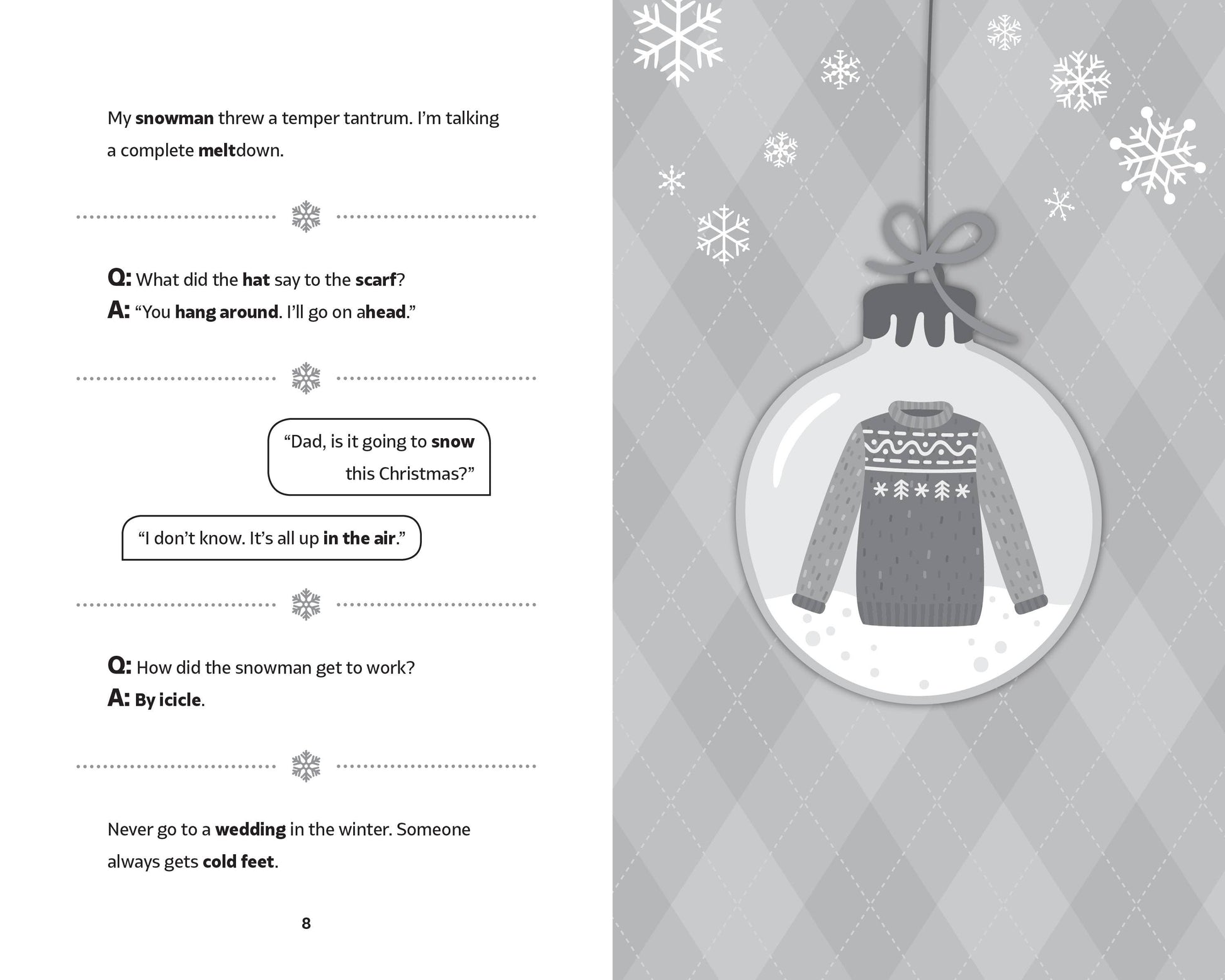 Dad Jokes Holiday Edition, Feathered Farmhouse