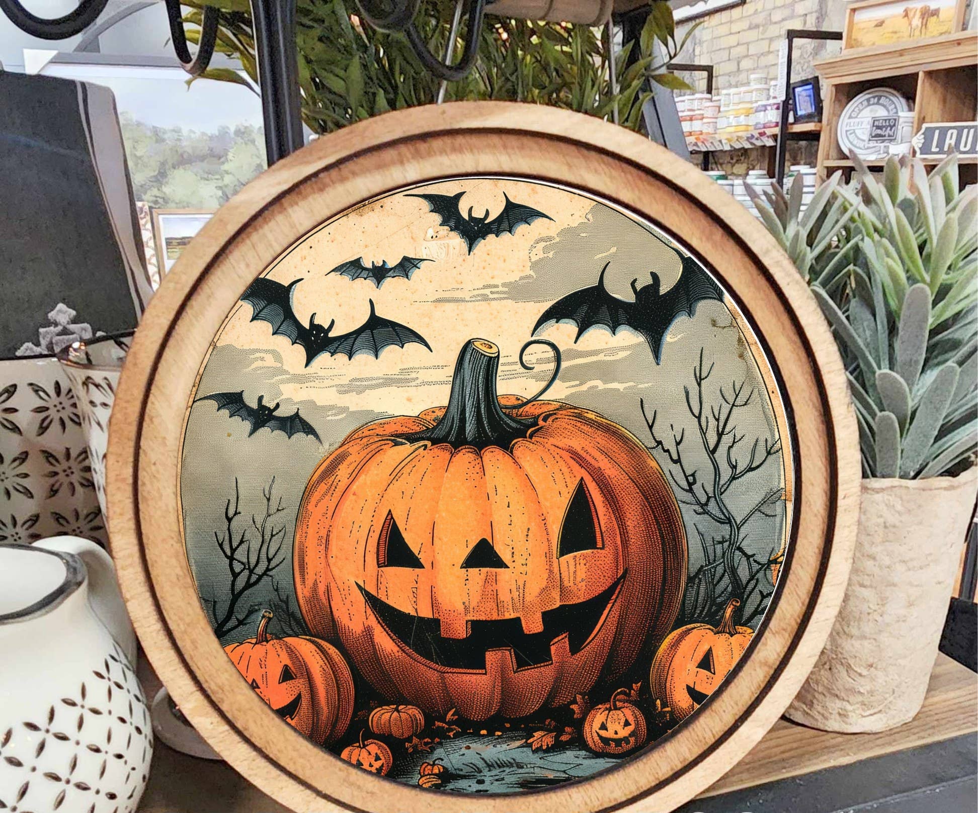 JackOLantern Art, Feathered Farmhouse
