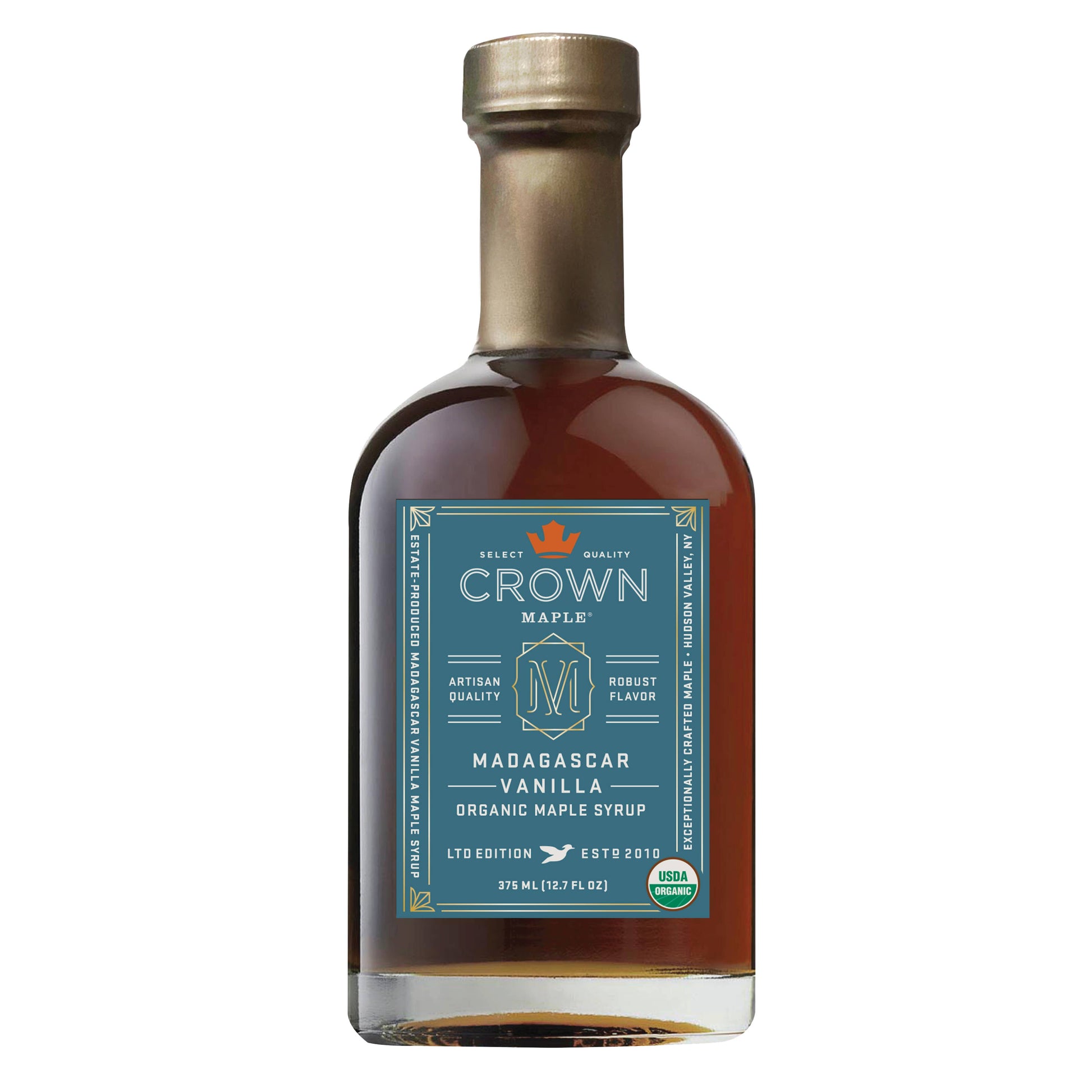 Madagascar Vanilla Organic Maple Syrup, Feathered Farmhouse
