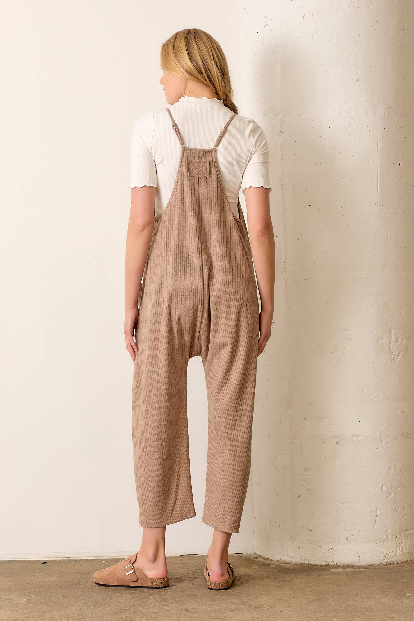 Textured Pocket Front Overall, The Feathered Farmhouse