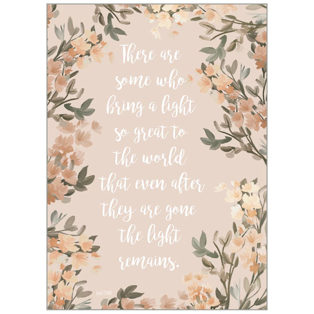 Dream Come True Faith Sympathy Card, Feathered Farmhouse