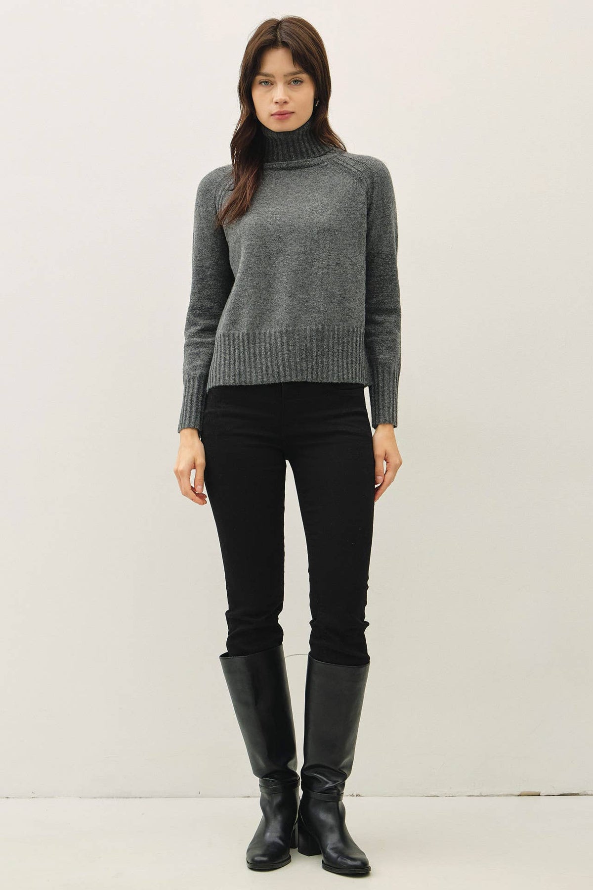 Daphne Turtleneck Sweater, The Feathered Farmhouse