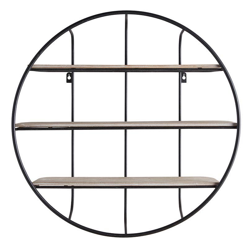 Round Shelves, Feathered Farmhouse