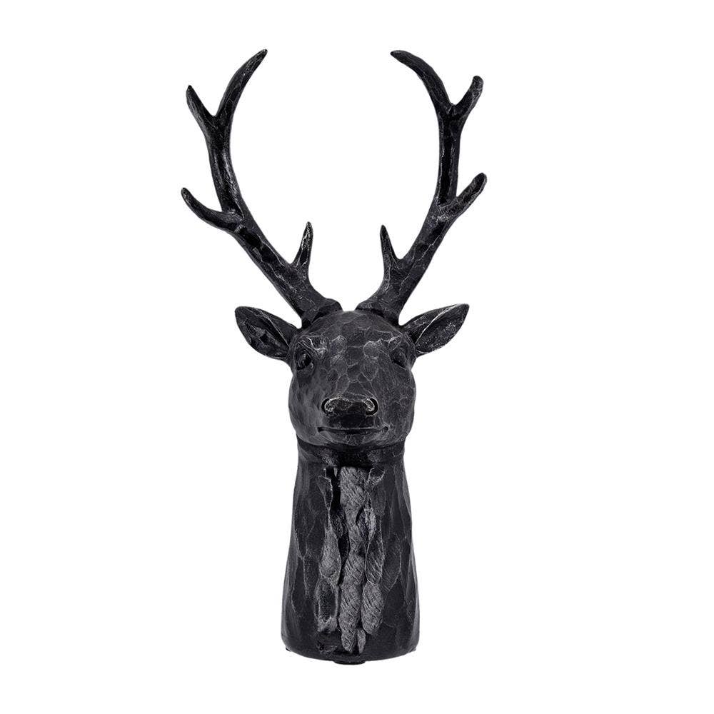 Darby Deer Head, Feathered Farmhouse