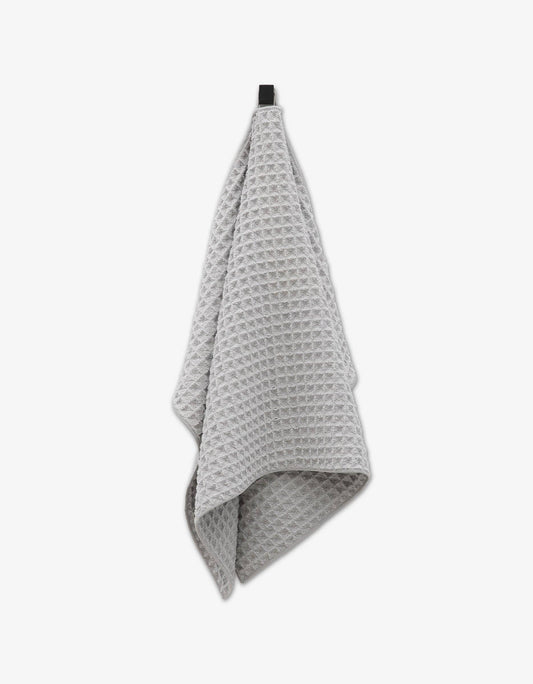 Stone Waffle Hand Towel, Feathered Farmhouse