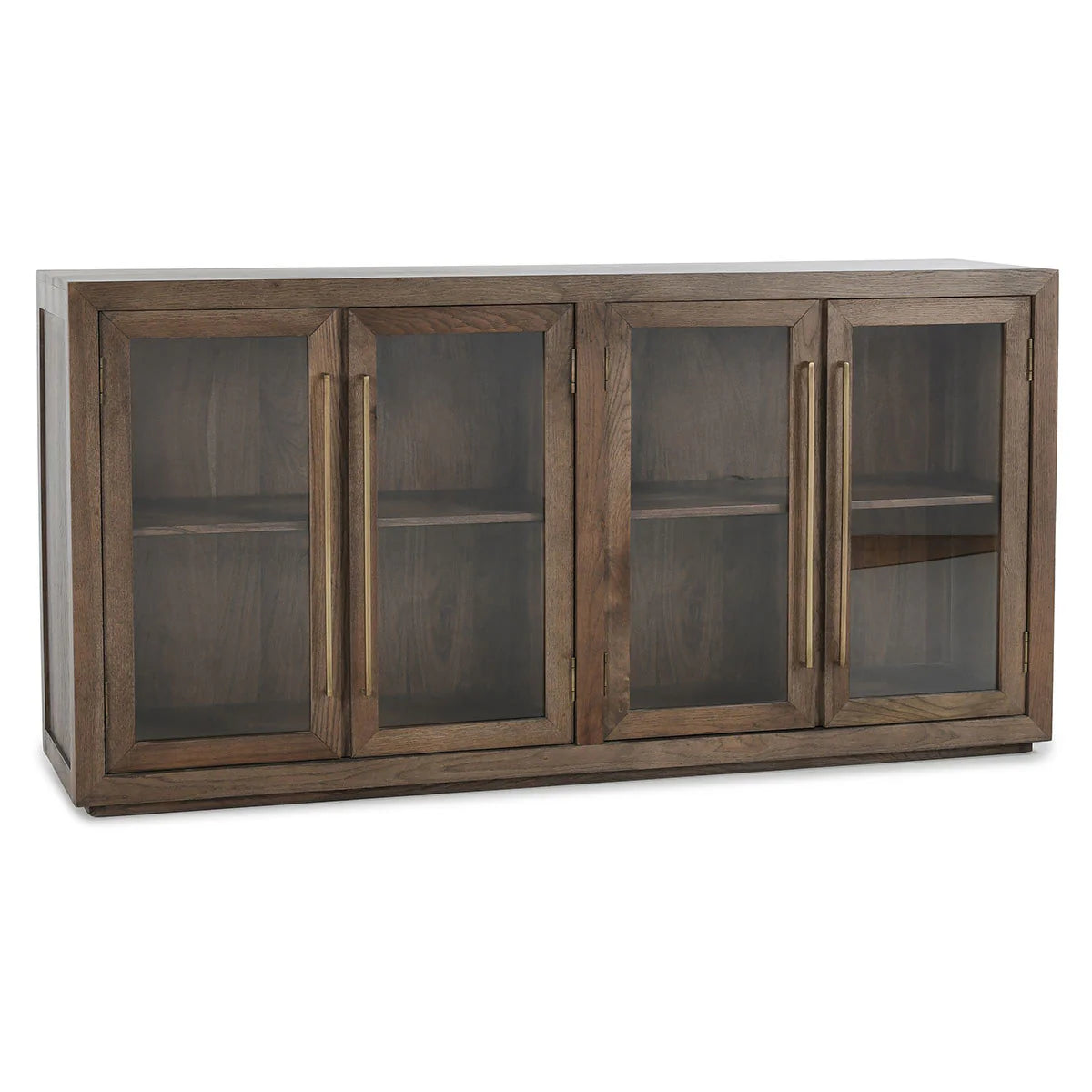Bradley Solid Wood Cabinet, Feathered Farmhouse