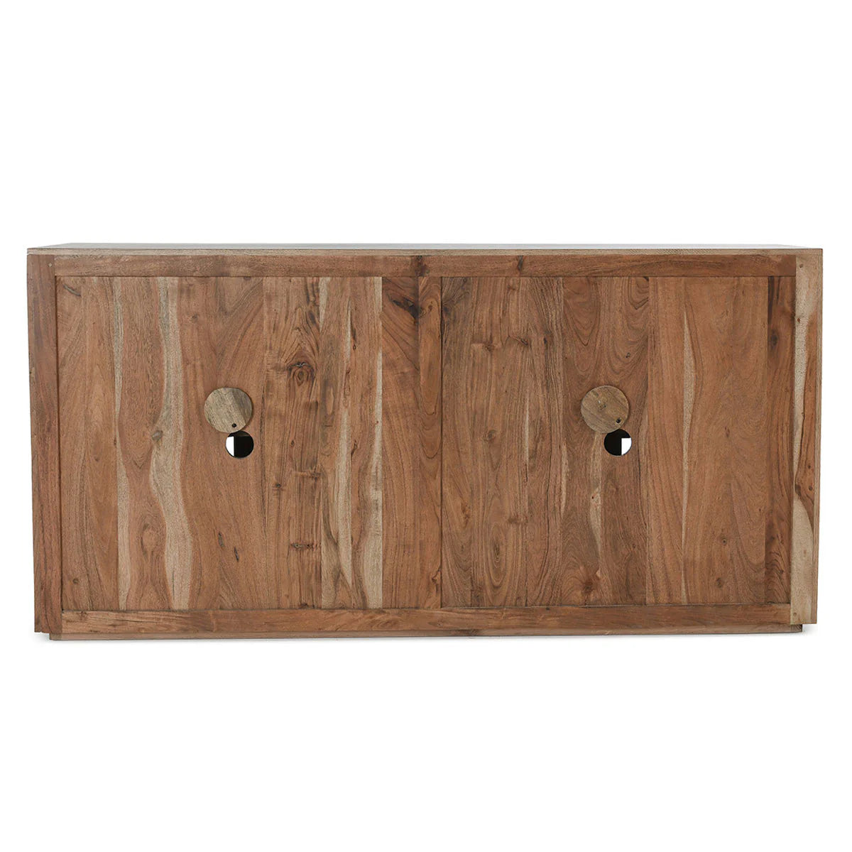 Bradley Solid Wood Cabinet, Feathered Farmhouse