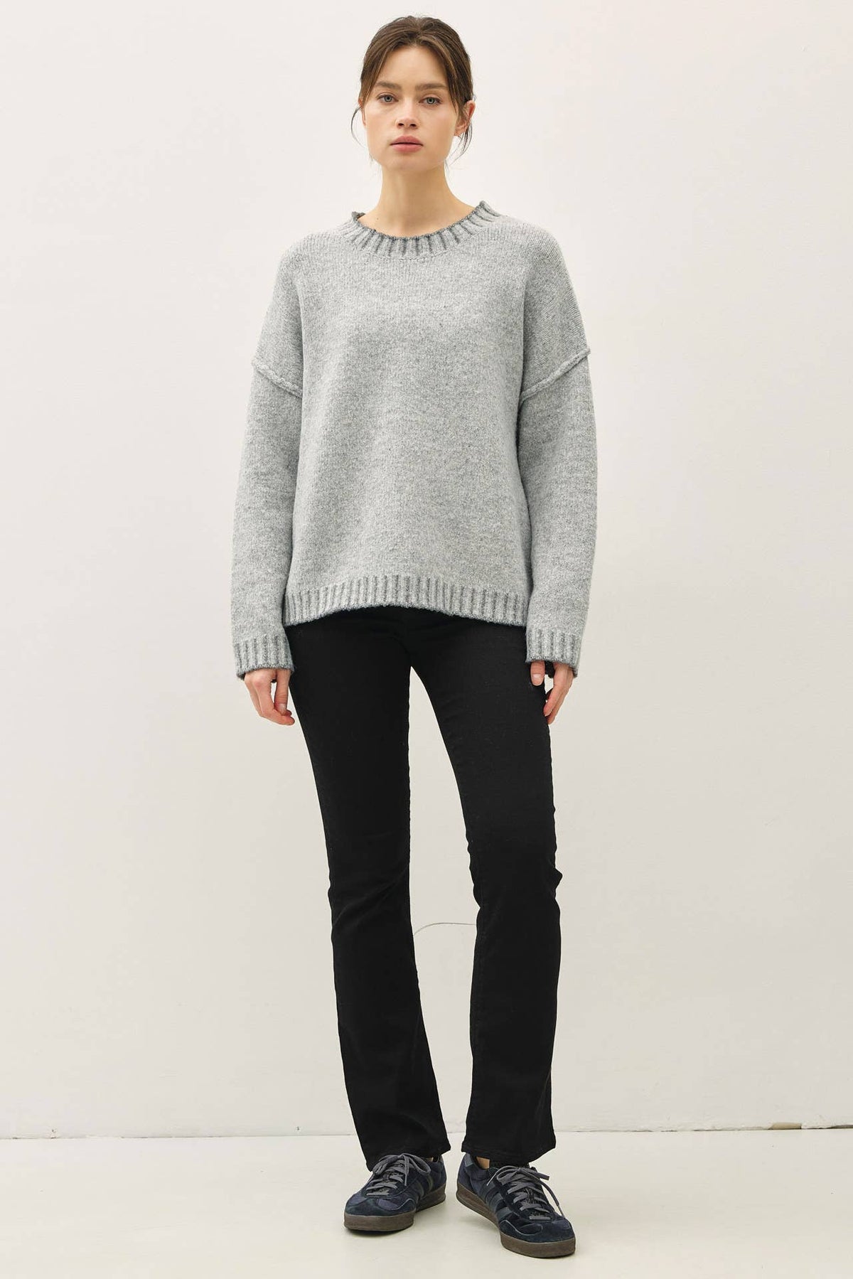 Sophia Stitched Sweater, Feathered Farmhouse