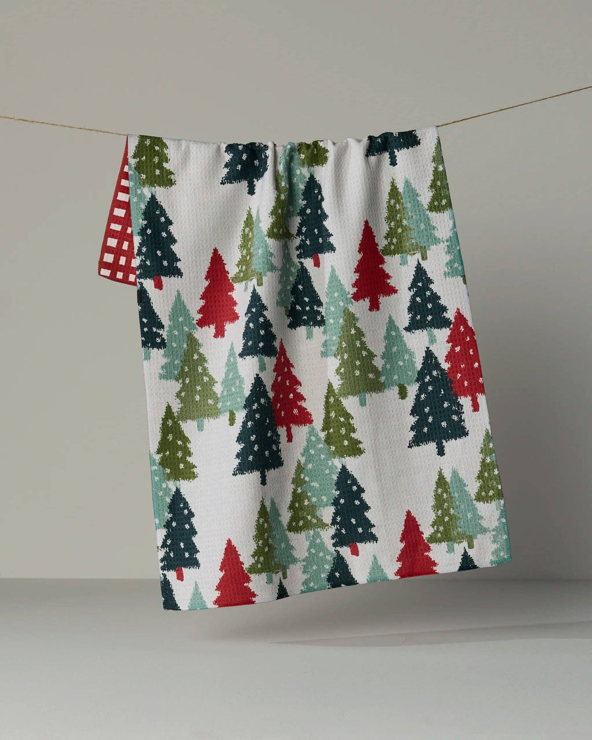 Pine Parade Luxe Kitchen Towel, Feathered Farmhouse