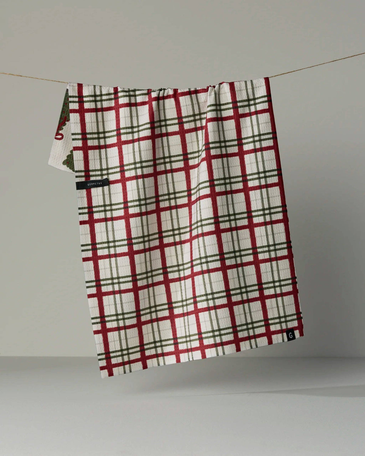 Ribbon Pines Luxe Kitchen Towel, Feathered Farmhouse
