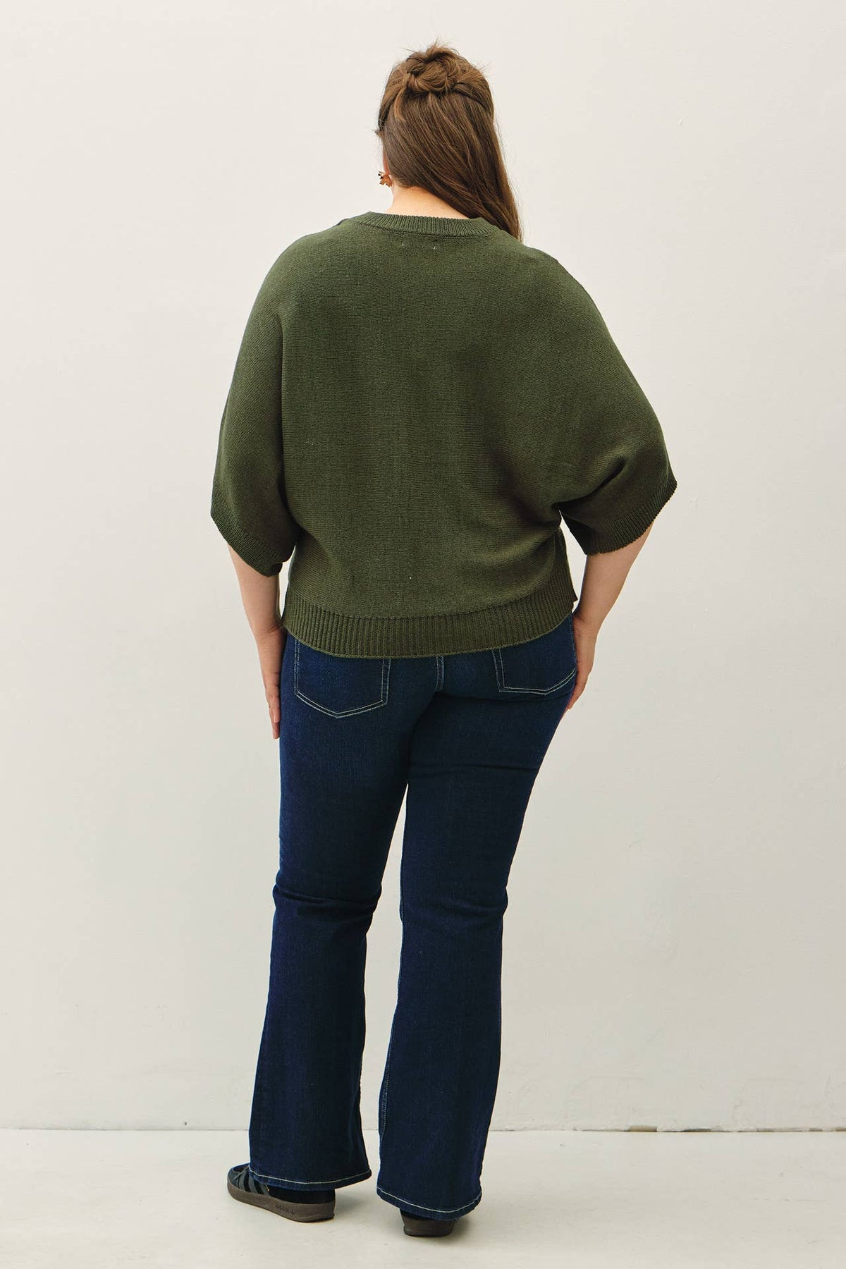 Winter Forest Hazel Sweater Top, Feathered Farmhouse