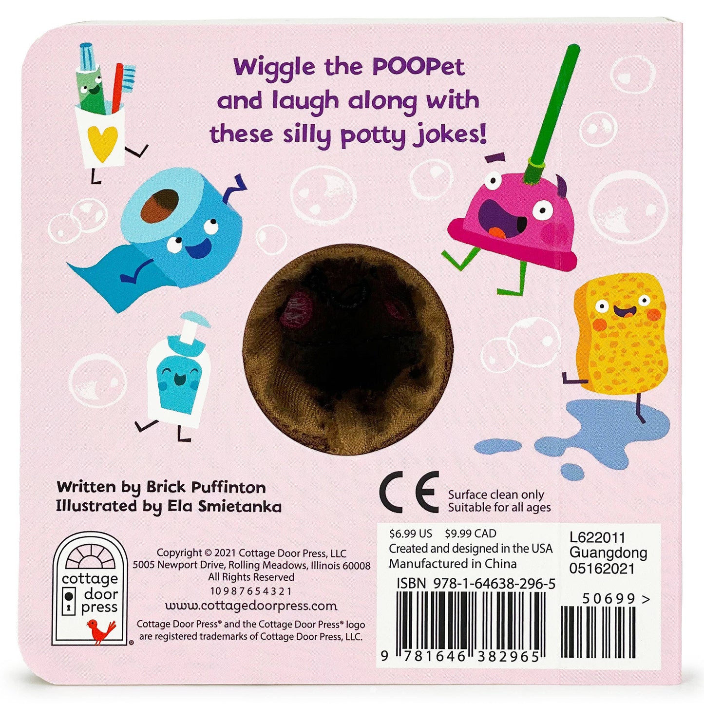 Poop Finger Puppet Board Book, The Feathered Farmhouse