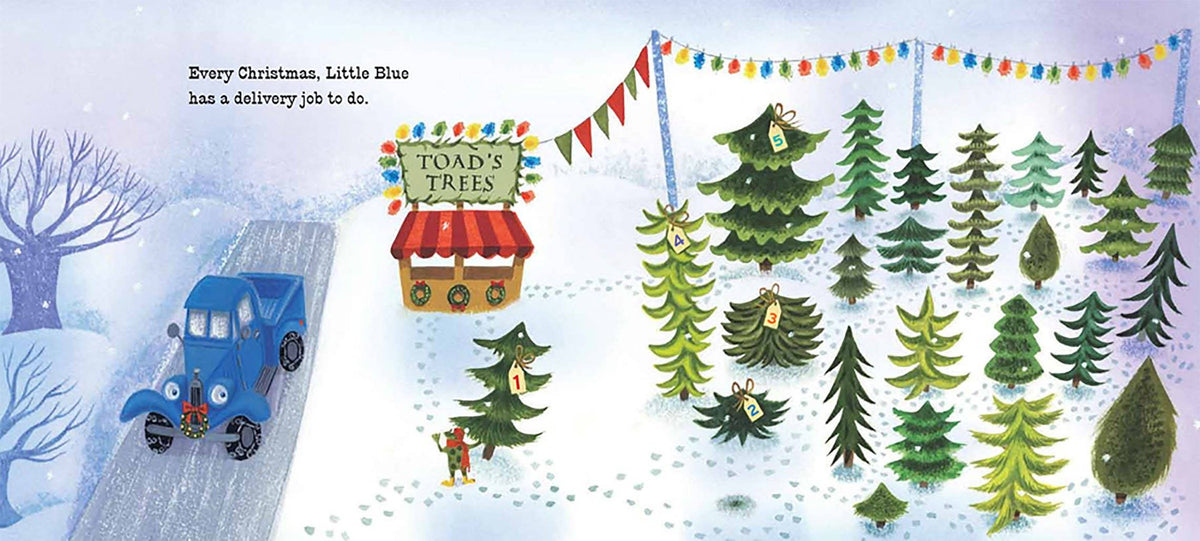 Little Blue Truck's Christmas, Feathered Farmhouse