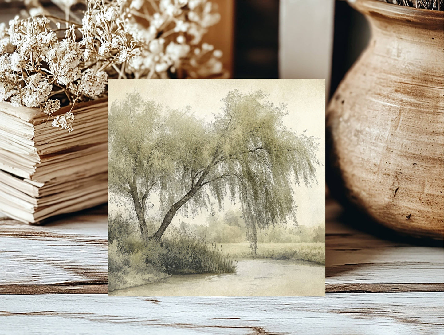 Willow Tree Insert, Feathered Farmhouse