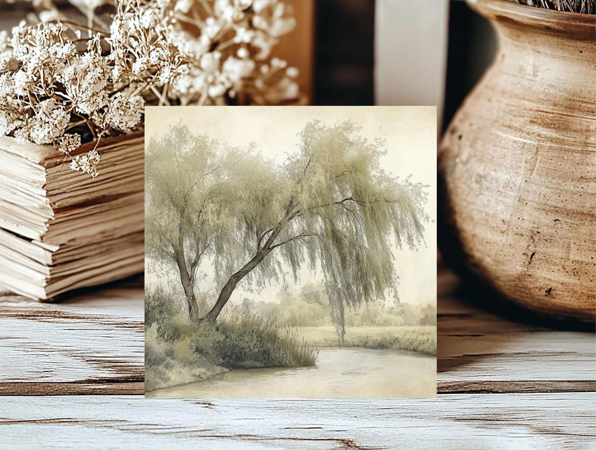 Willow Tree Insert, Feathered Farmhouse