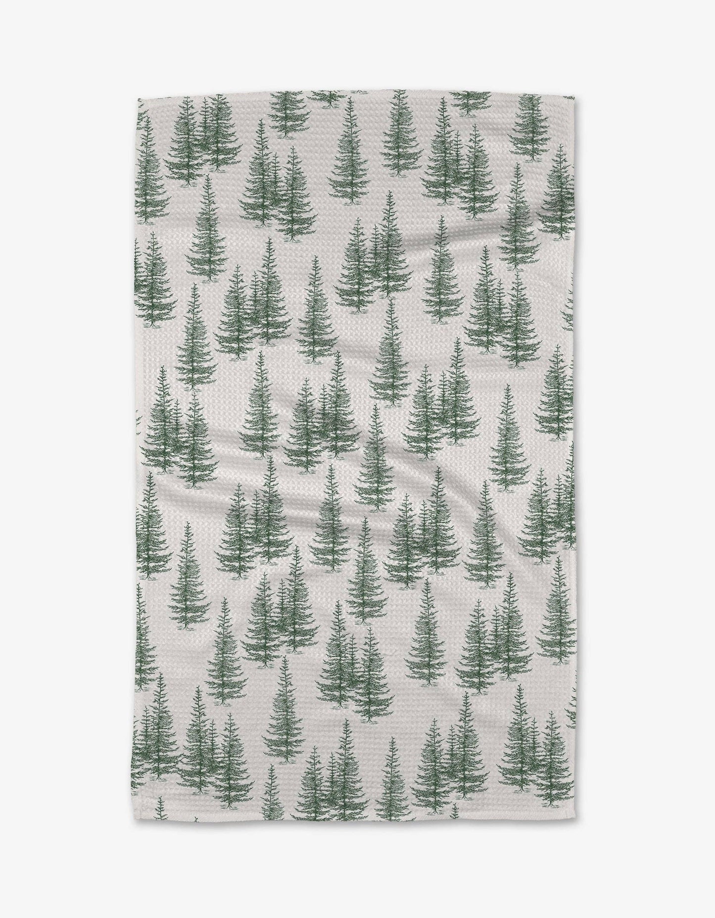 Christmas Forest Geometry Tea Towel, Feathered Farmhouse