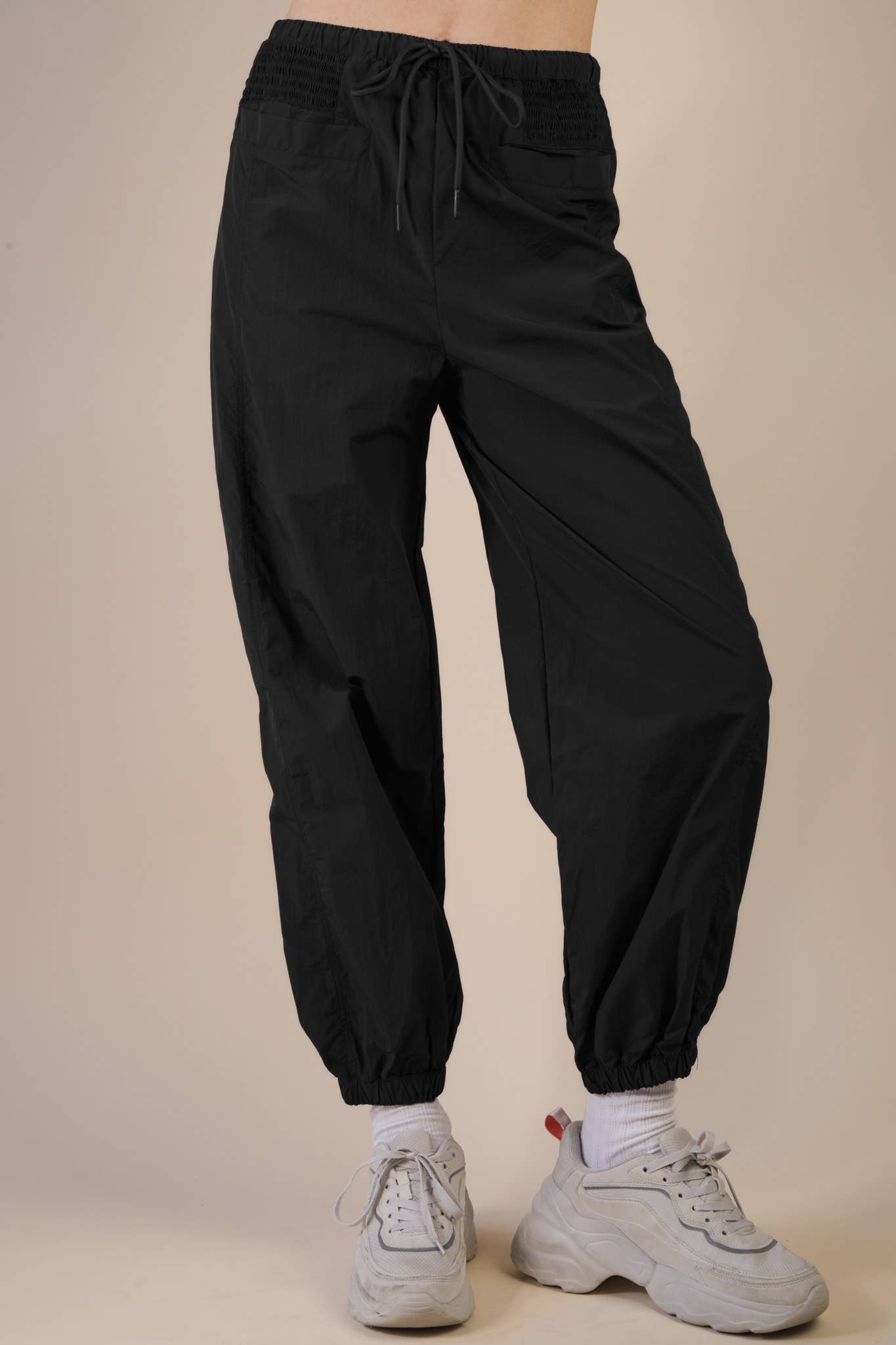 Side Smoking Activewear Jogger Pants, Feathered Farmhouse