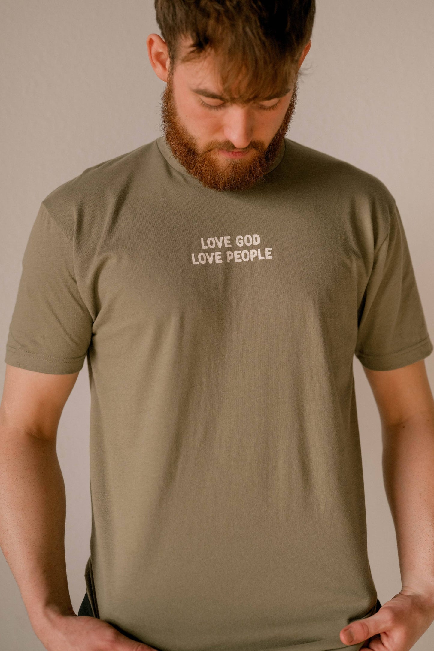Love God Love People Tee, Feathered Farmhouse