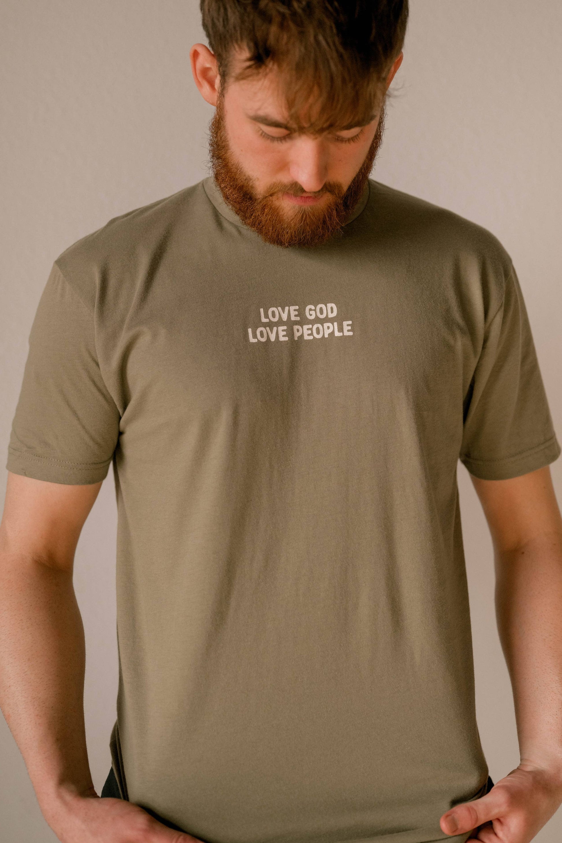 Love God Love People Tee, Feathered Farmhouse