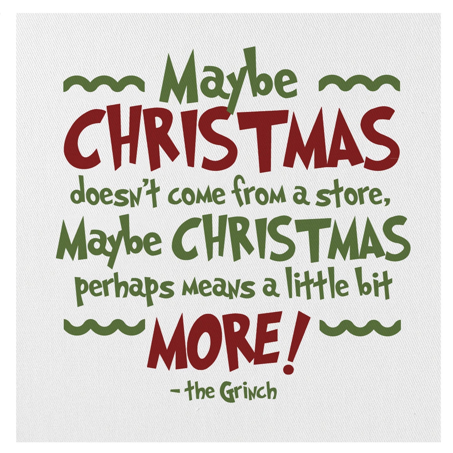 The Grinch Mini Canvas, Feathered Farmhouse