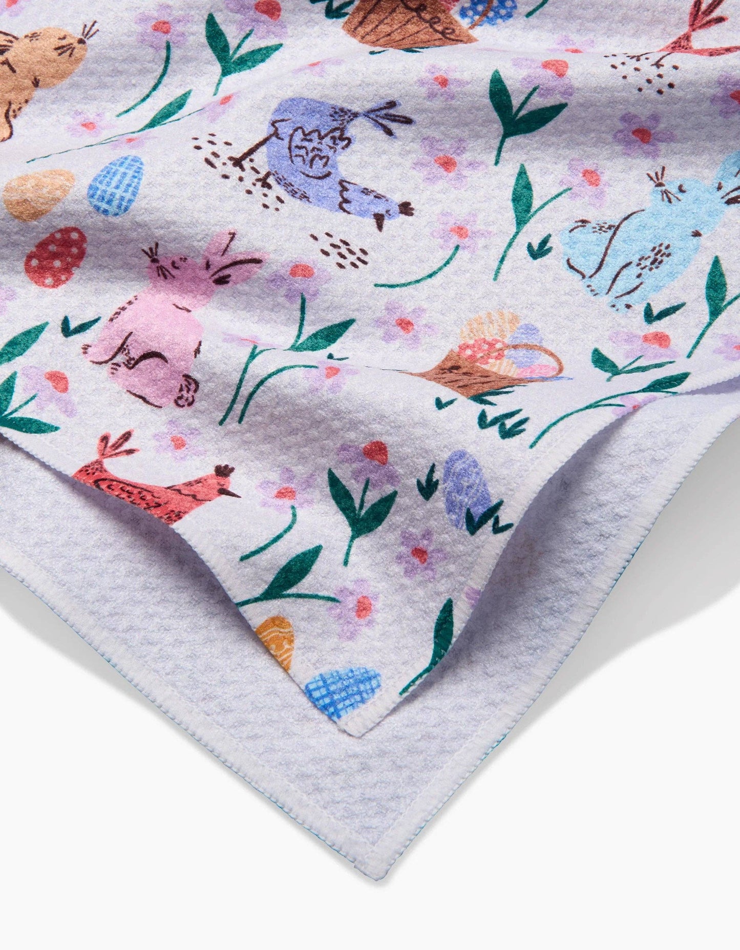 Spring Bunnies Tea Towel, Feathered Farmhouse