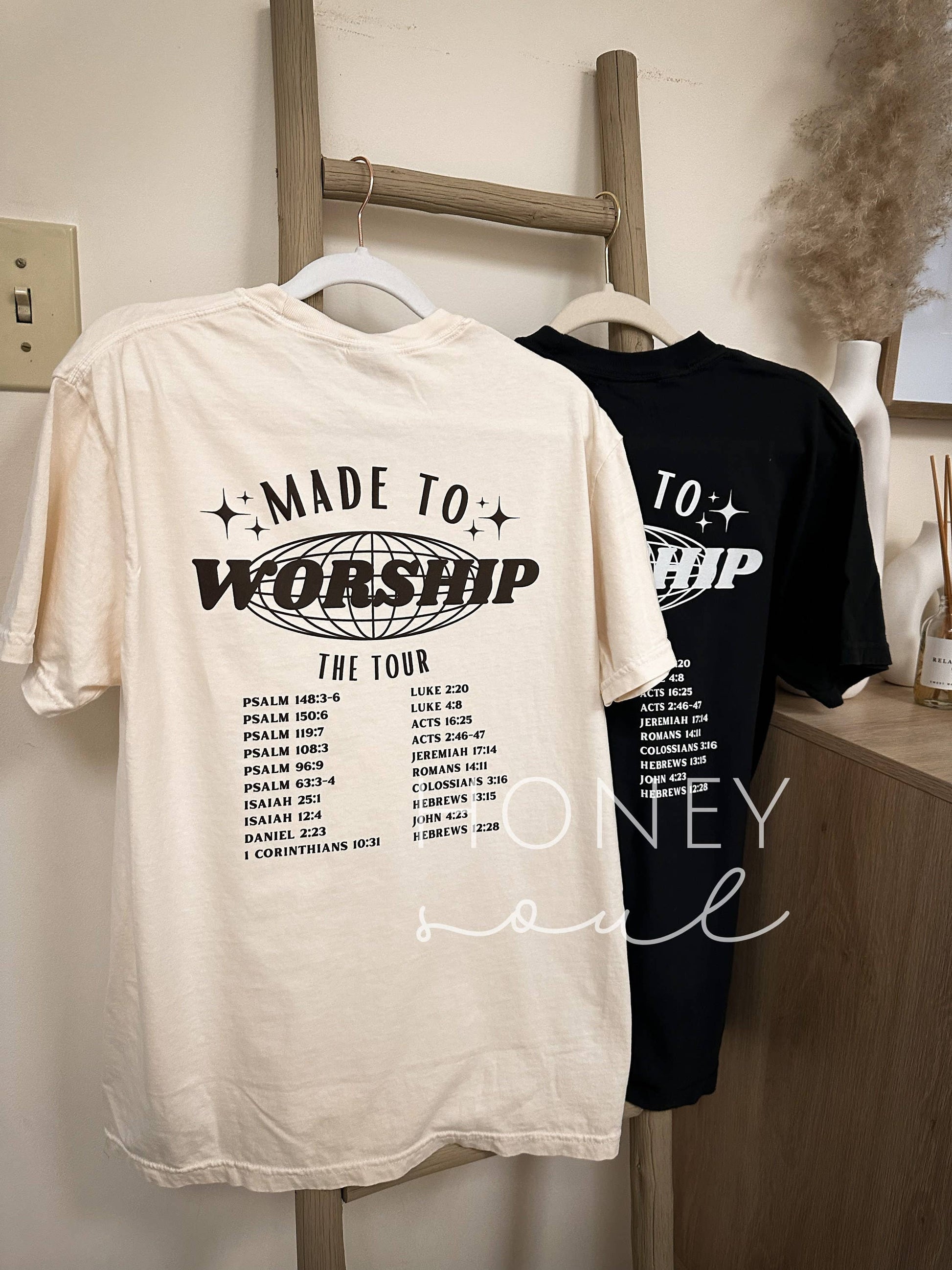 Made To Worship Tour Graphic Tee, The Feathered Farmhouse