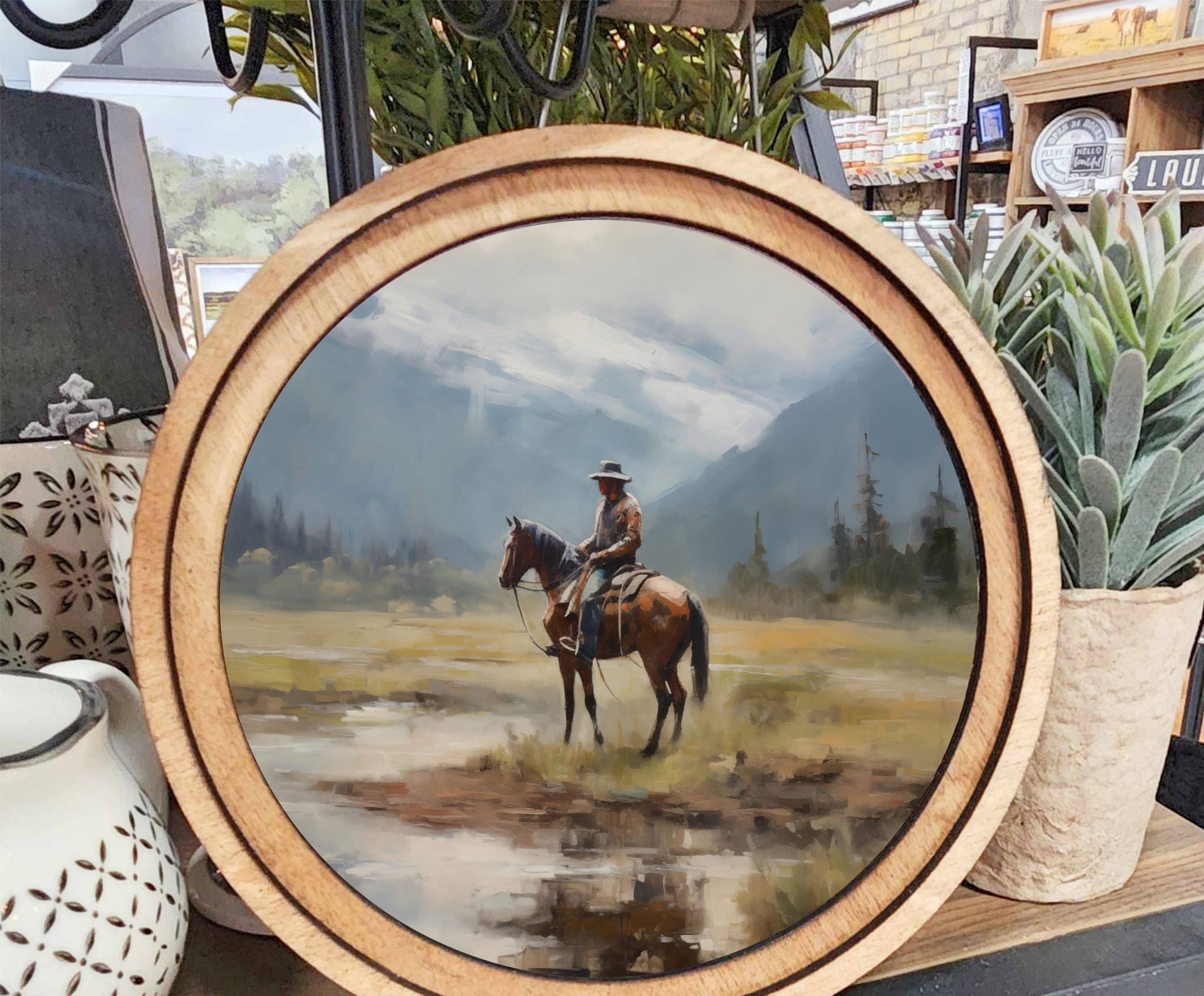 Mountain Cowboy Art, The Feathered Farmhouse