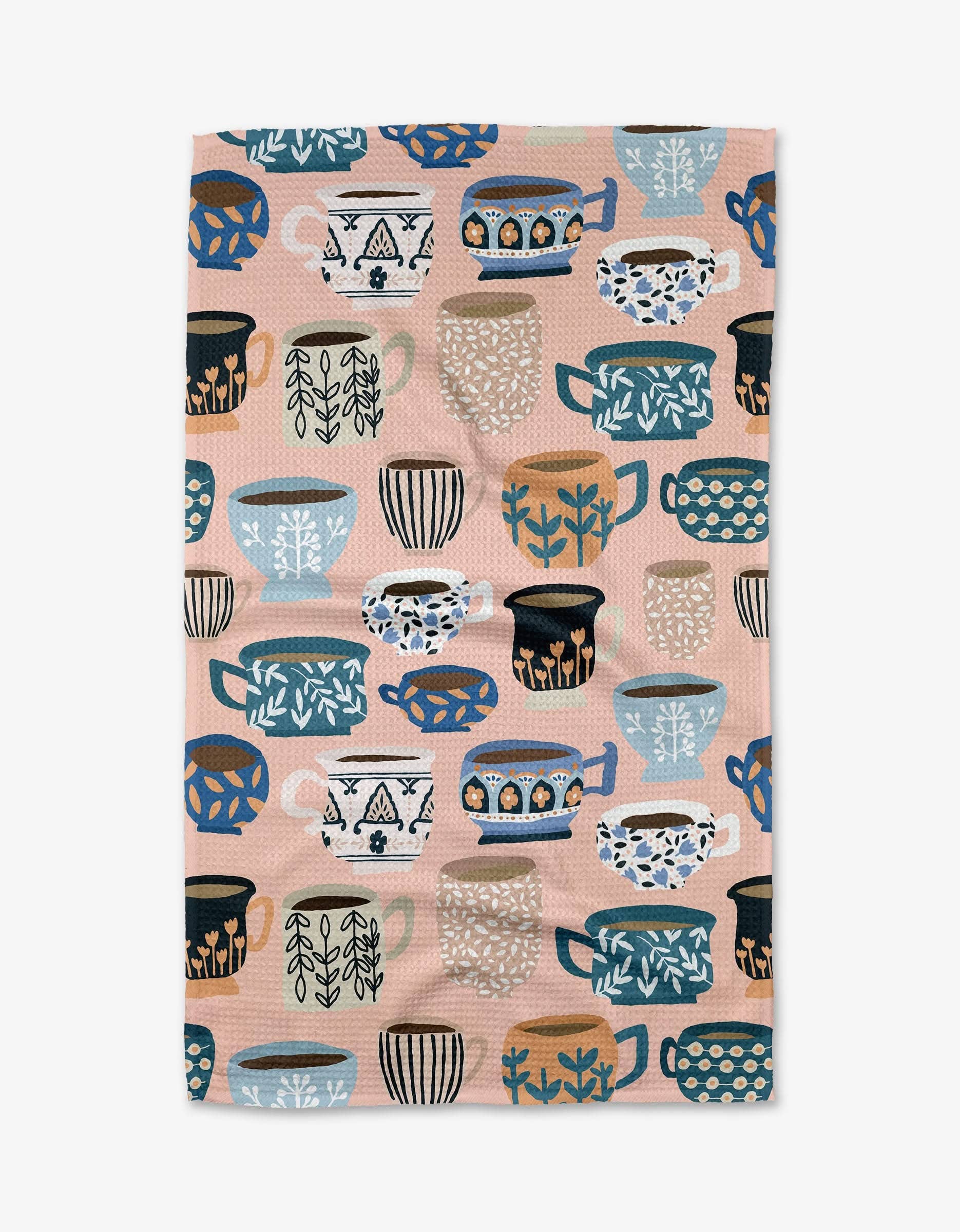 Les Tasses Tea Towel, Feathered Farmhouse
