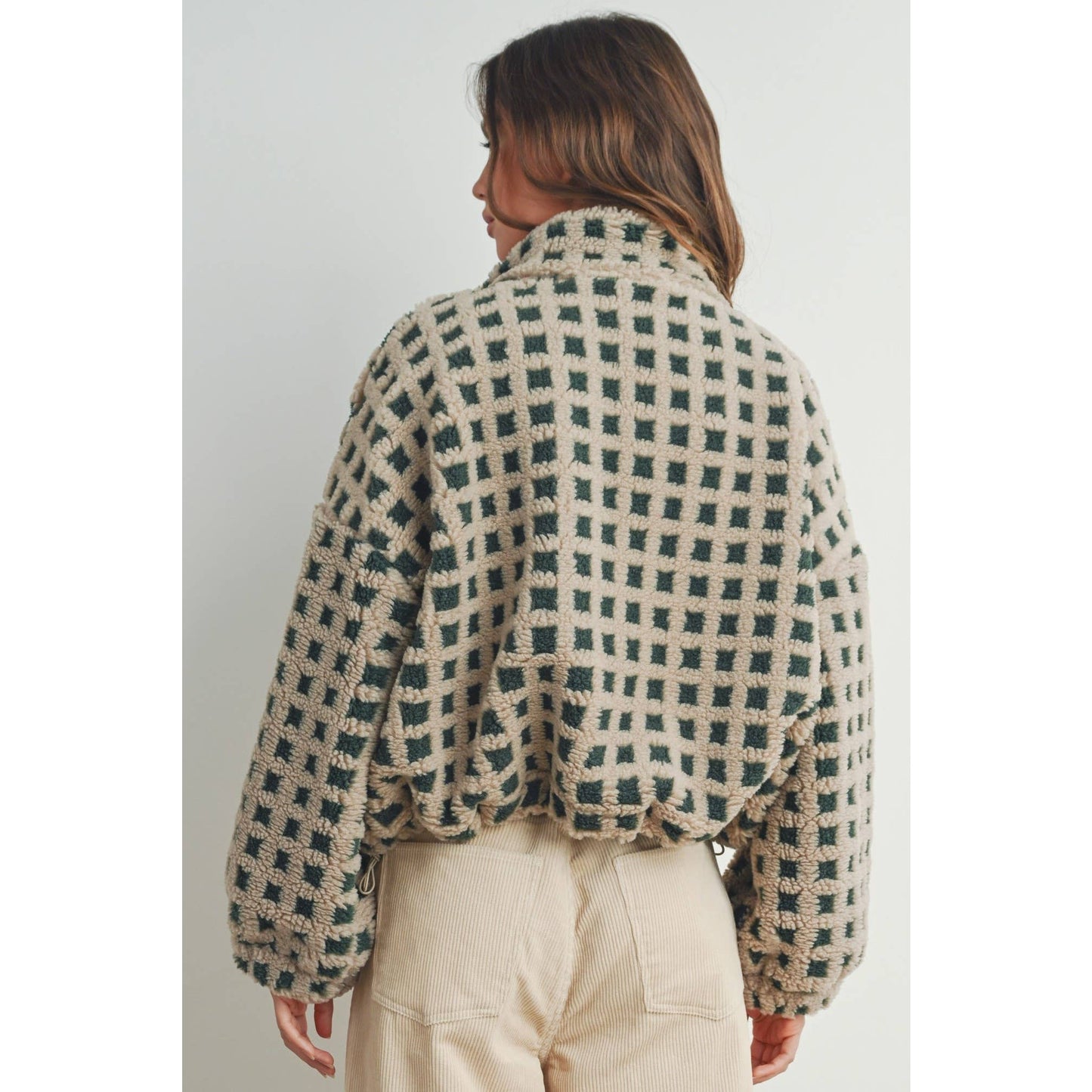 Fuzzy Sherpa Jacket, Feathered Farmhouse