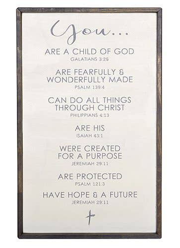 Affirmation Wall Sign, The Feathered Farmhouse