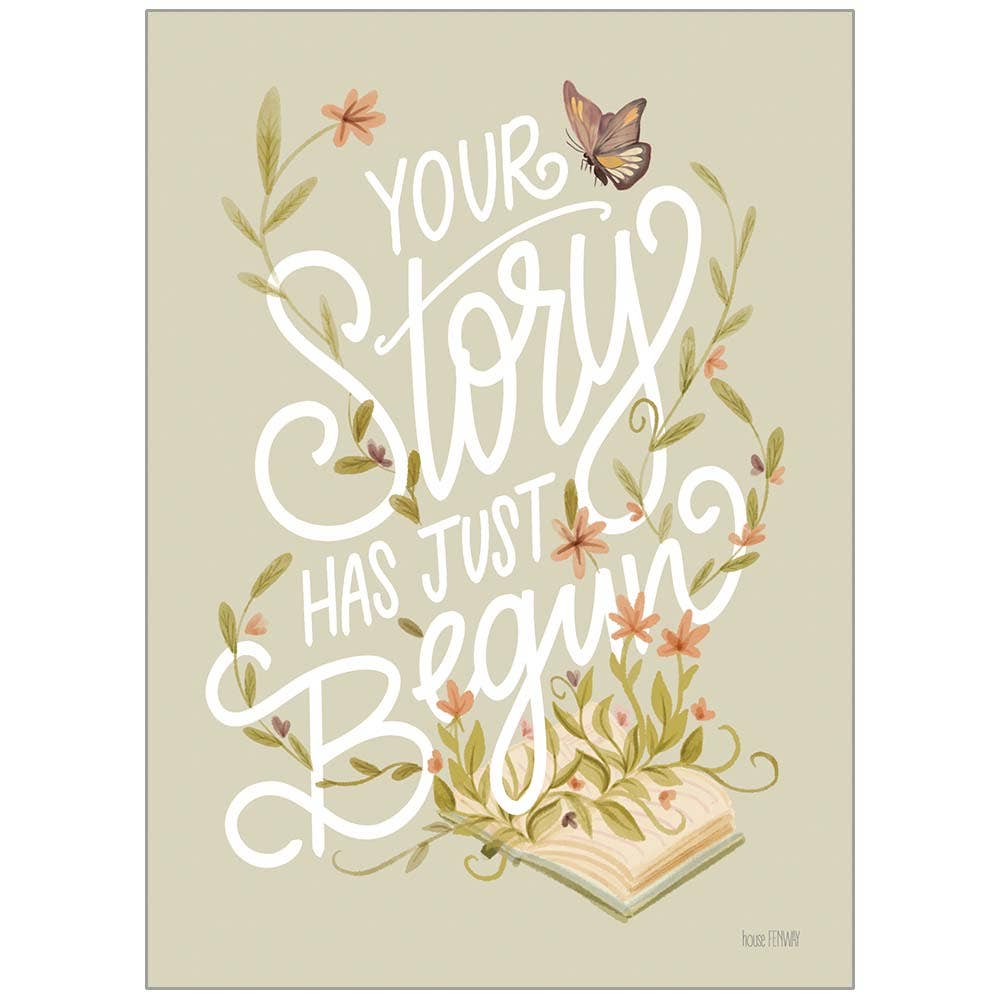 Your Story Graduation Card, Feathered Farmhouse