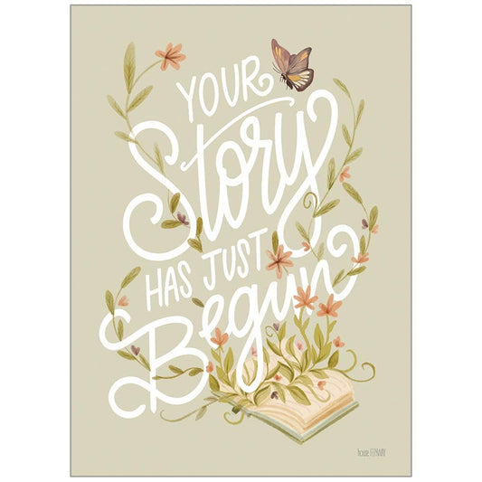 Your Story Graduation Card, Feathered Farmhouse