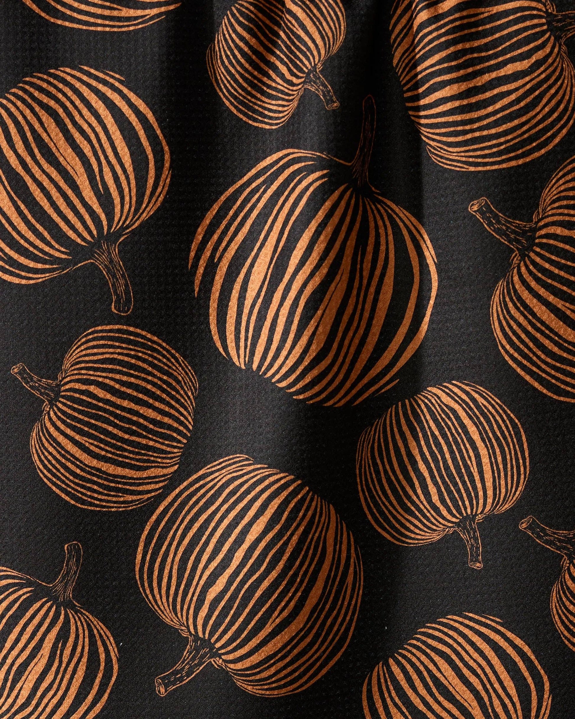 Pumpkin Noir Tea Towel, Feathered Farmhouse