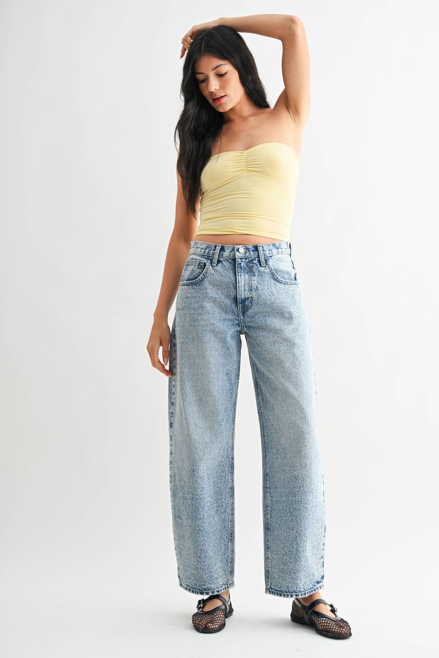 Barrel Jean, Feathered Farmhouse