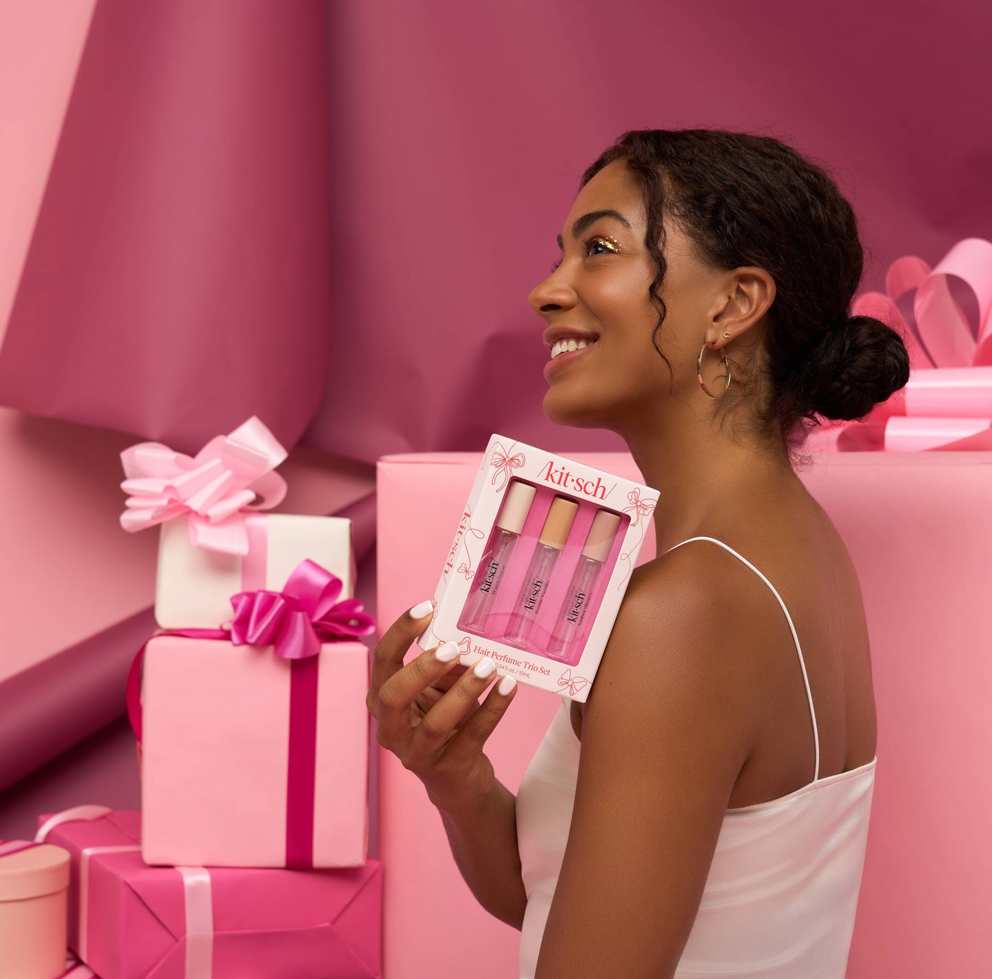 Holiday Hair Perfume Trio Set, Feathered Farmhouse