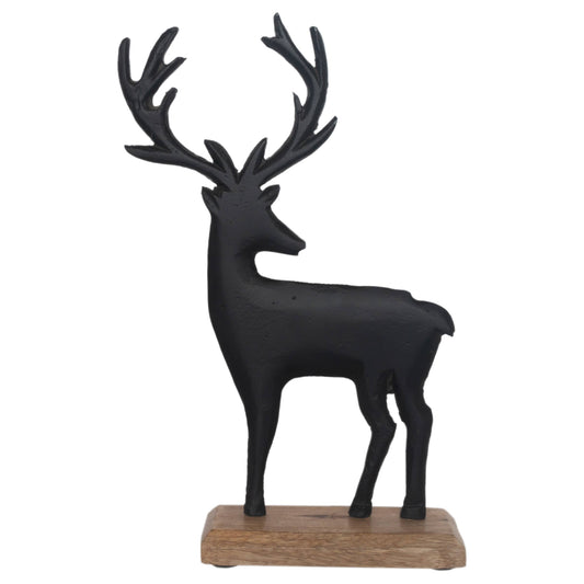 Black Metal Reindeer, Feathered Farmhouse