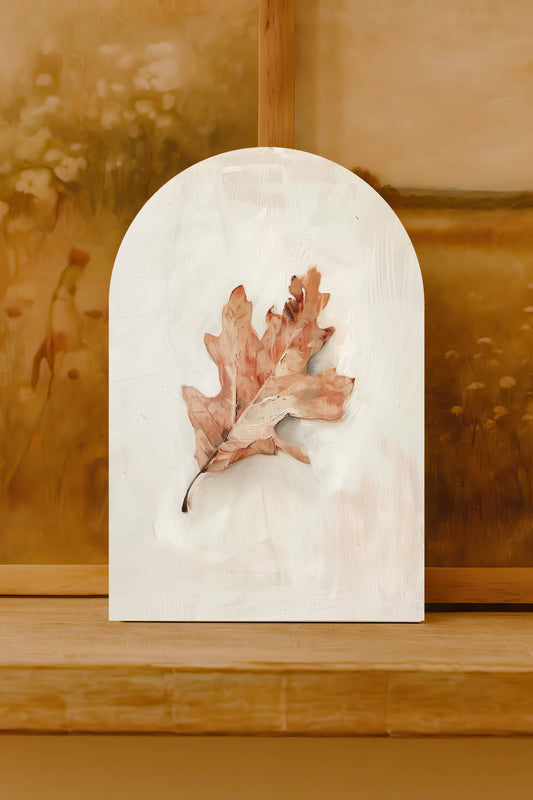 Oak Leaf Arch, Feathered Farmhouse