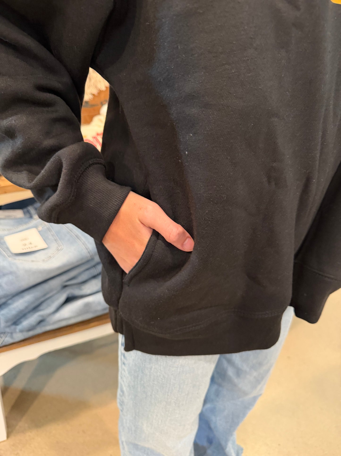 Savages Oversized Mockneck Sweatshirt